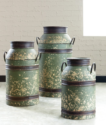 Milk Can Set (3/CN)