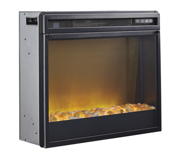 Fireplace Insert Glass/Stone